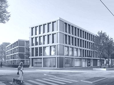 Visualisierung: maaars architektur visualisierungen Zürich, Siegerprojekt : Bünzli & Courvoisier Architekten AG Zürich
