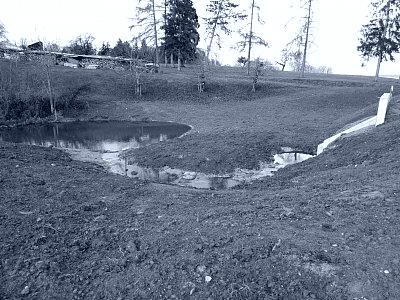 Neues Rückhaltebecken Rüselbach