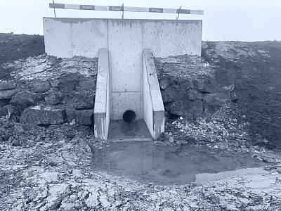 Neues Einlaufbauwerk