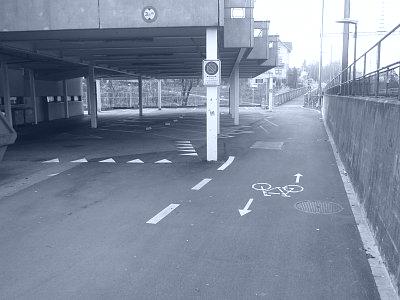 Neue Markierungen für den Langsamverkehr
