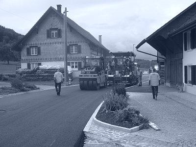 Einbau Tragschicht