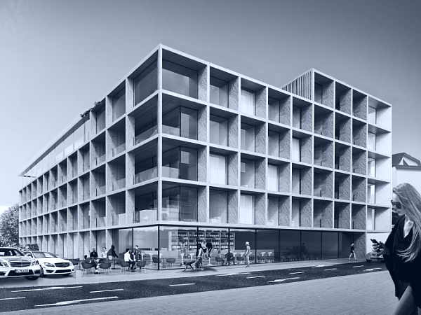 Visualisierung Fassade
