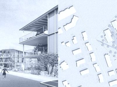 Projekt der Diagonal Architekten AG + Brogle Rüeger Landschaftsarchitekten