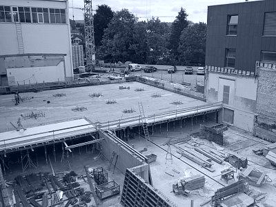 Decke über Tiefgarage 1. Etappe