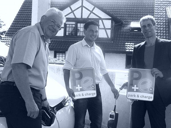 Einweihung erste öffentliche Ladestation Gailingen