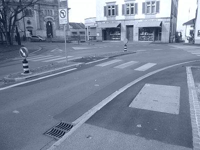 Fussgängerstreifen Zürcherstrasse Frauenfeld