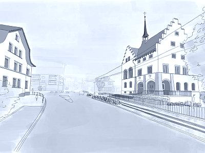 Frauenfeld-Wil-Bahn Münchwilen